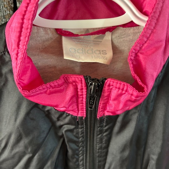 Women's Vintage Adidas Full Zipper Light Weight Colour BlockJacket - Picture 3 of 4